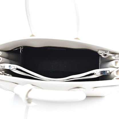 Saint Laurent Grained Calfskin Small Sac De Jour Dove White 4 of 14