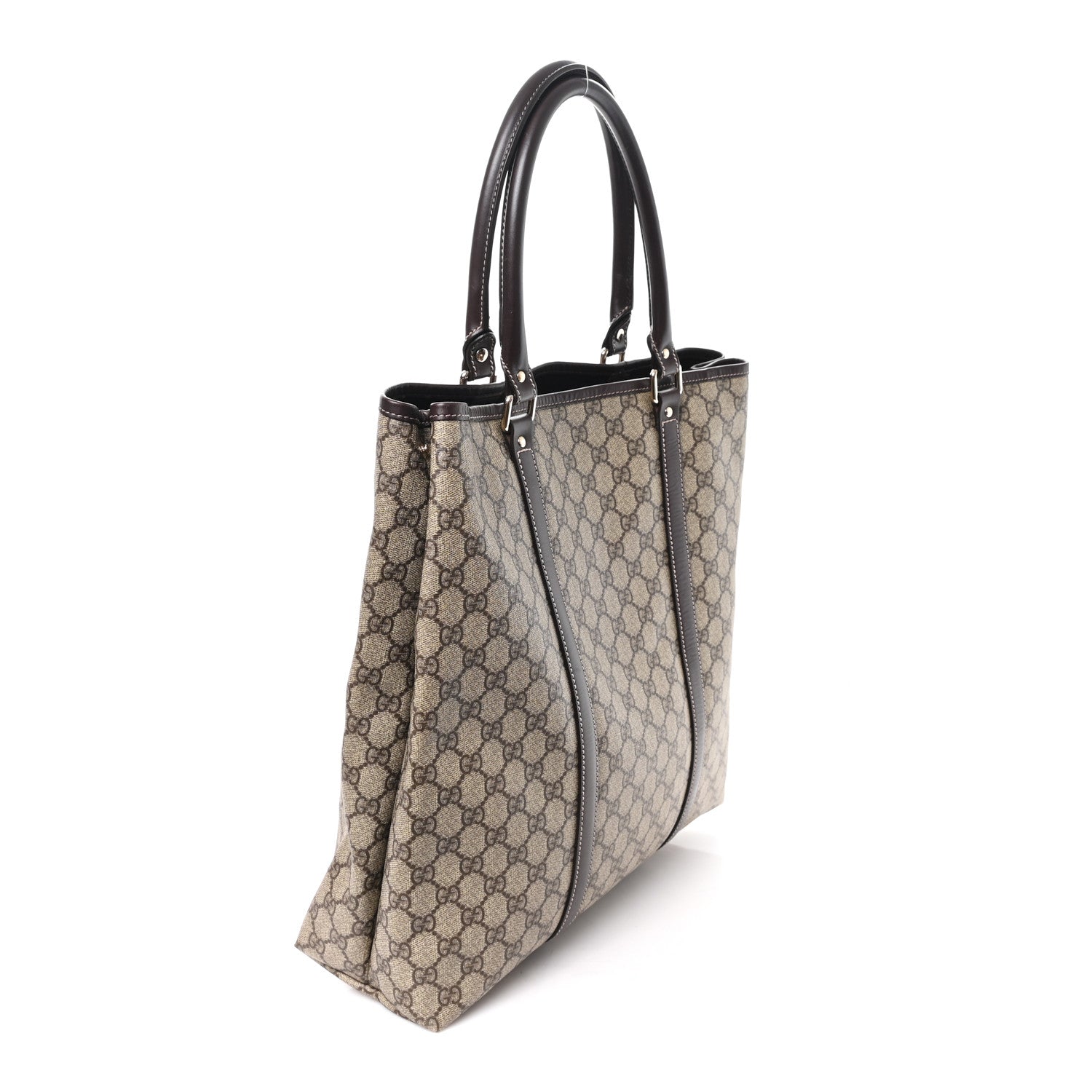 Gucci GG Plus Monogram Joy Vertical Tote Dark Brown 3 of 10