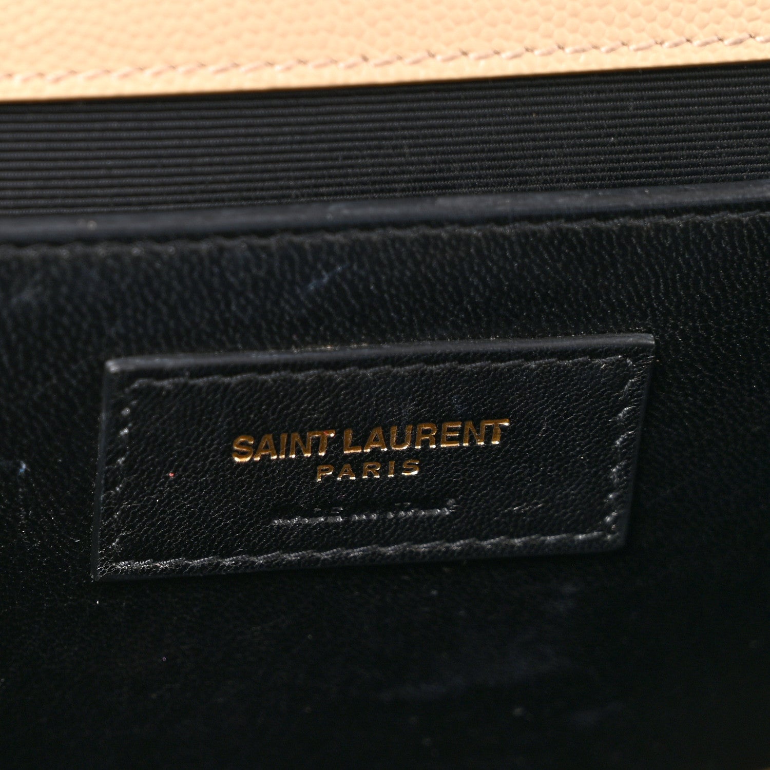 Saint Laurent Grain De Poudre Medium Monogram Kate Satchel Nude Powder 11 of 13