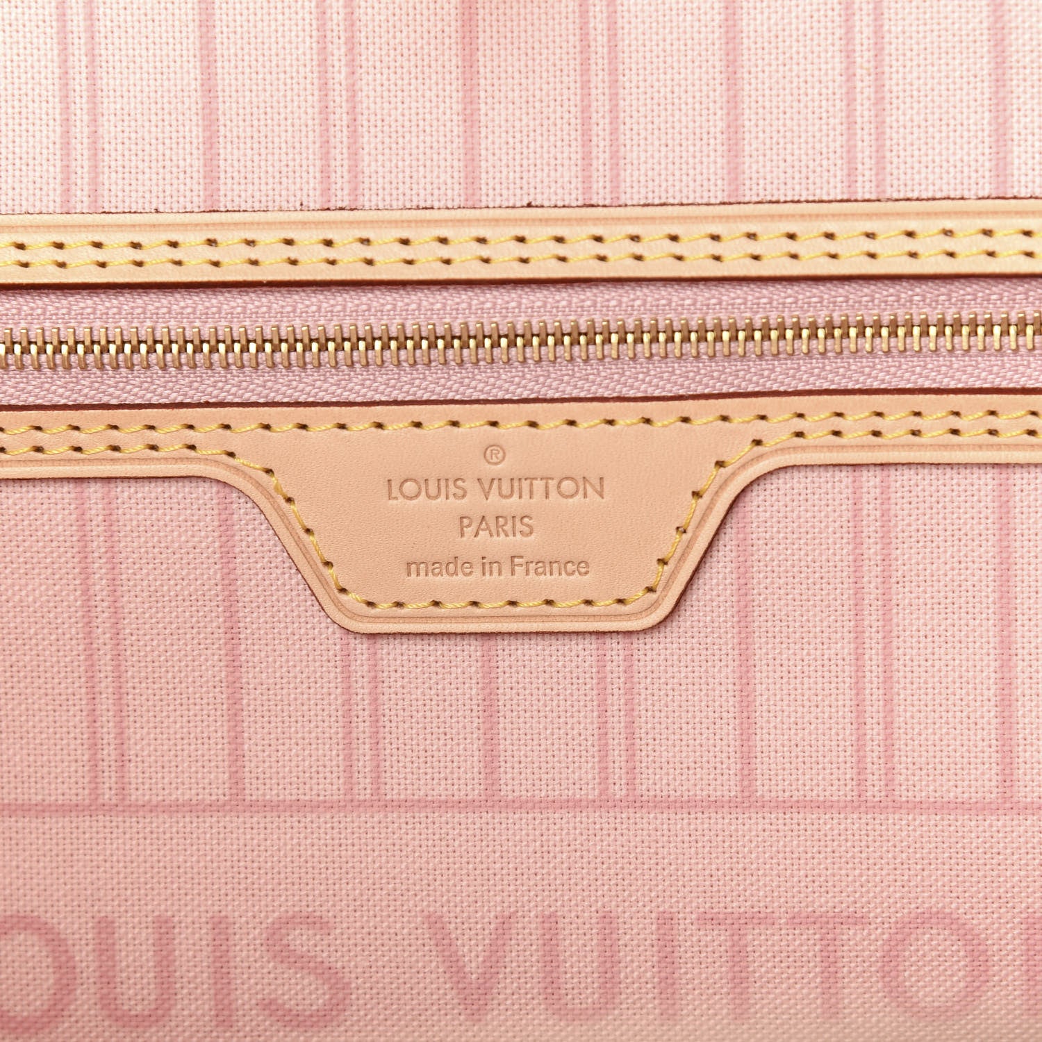 Louis Vuitton Damier Azur Neo Neverfull MM Rose Ballerine 3 of 10