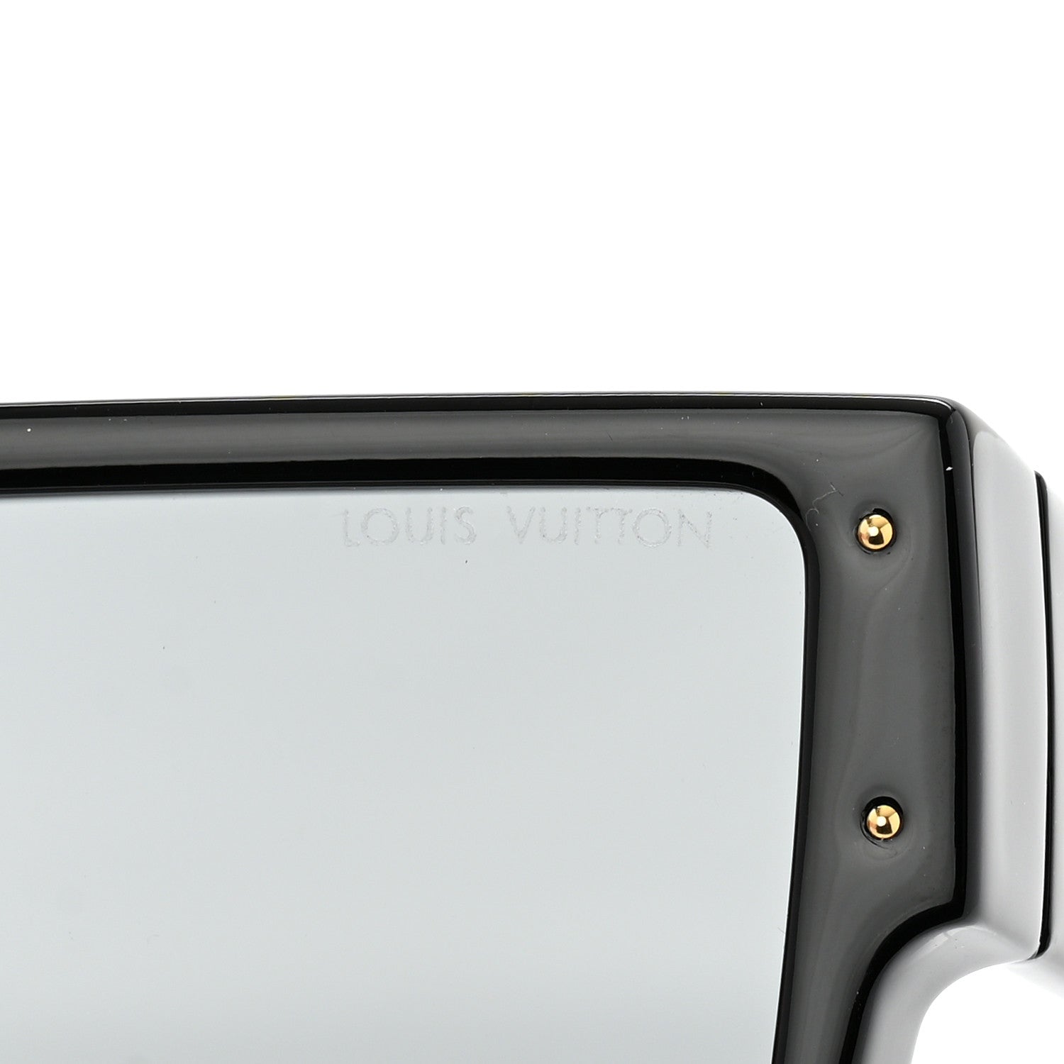 Louis Vuitton Acetate Swarovski Crystal Cyclone Sunglasses Z1578E Black 7 of 8