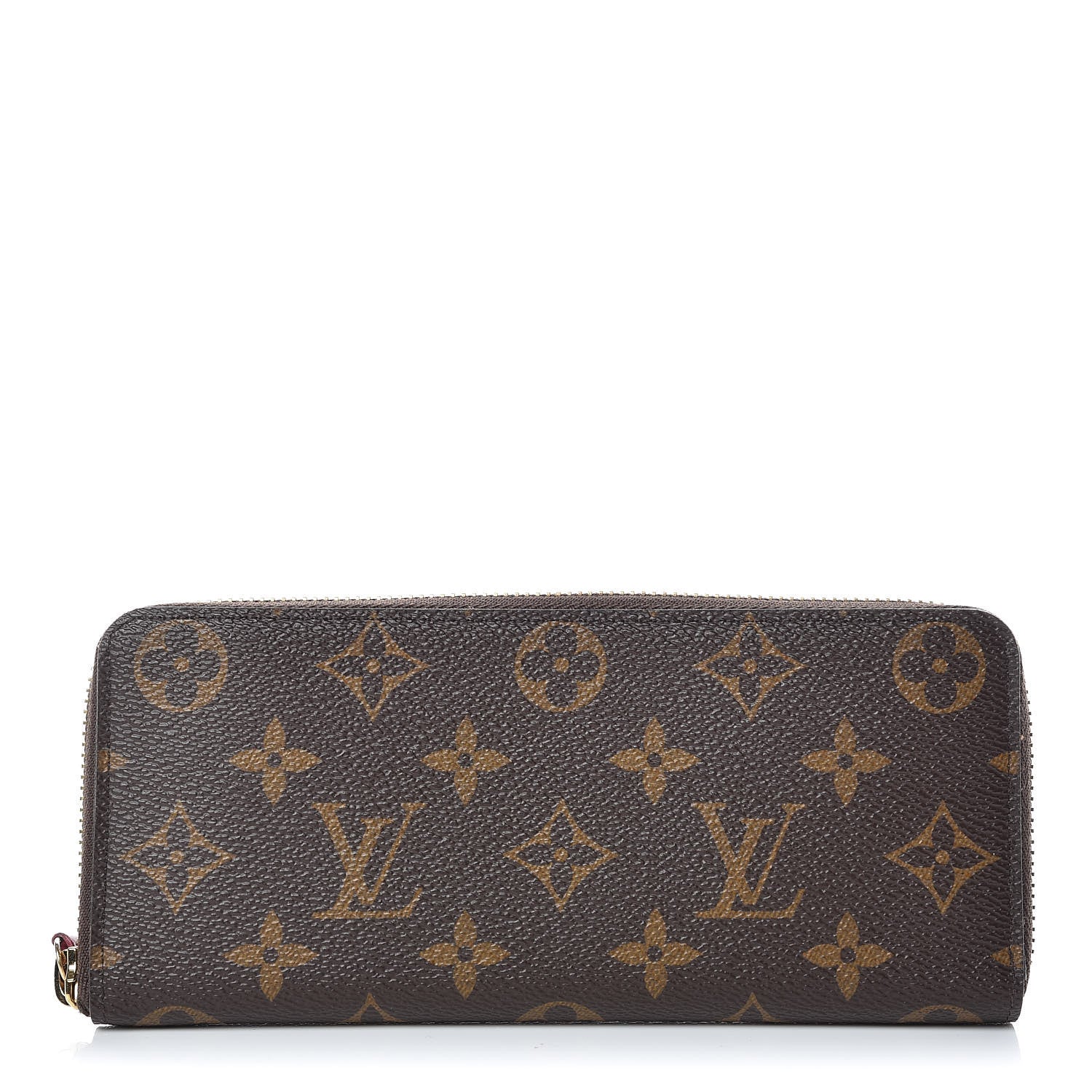 Louis Vuitton Monogram Clemence Wallet Fuchsia 1 of 9