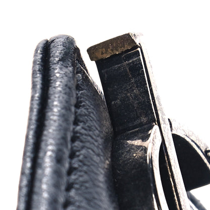 Saint Laurent Sheepskin Tri-Quilt Monogram Medium College Bag Black 15 of 16