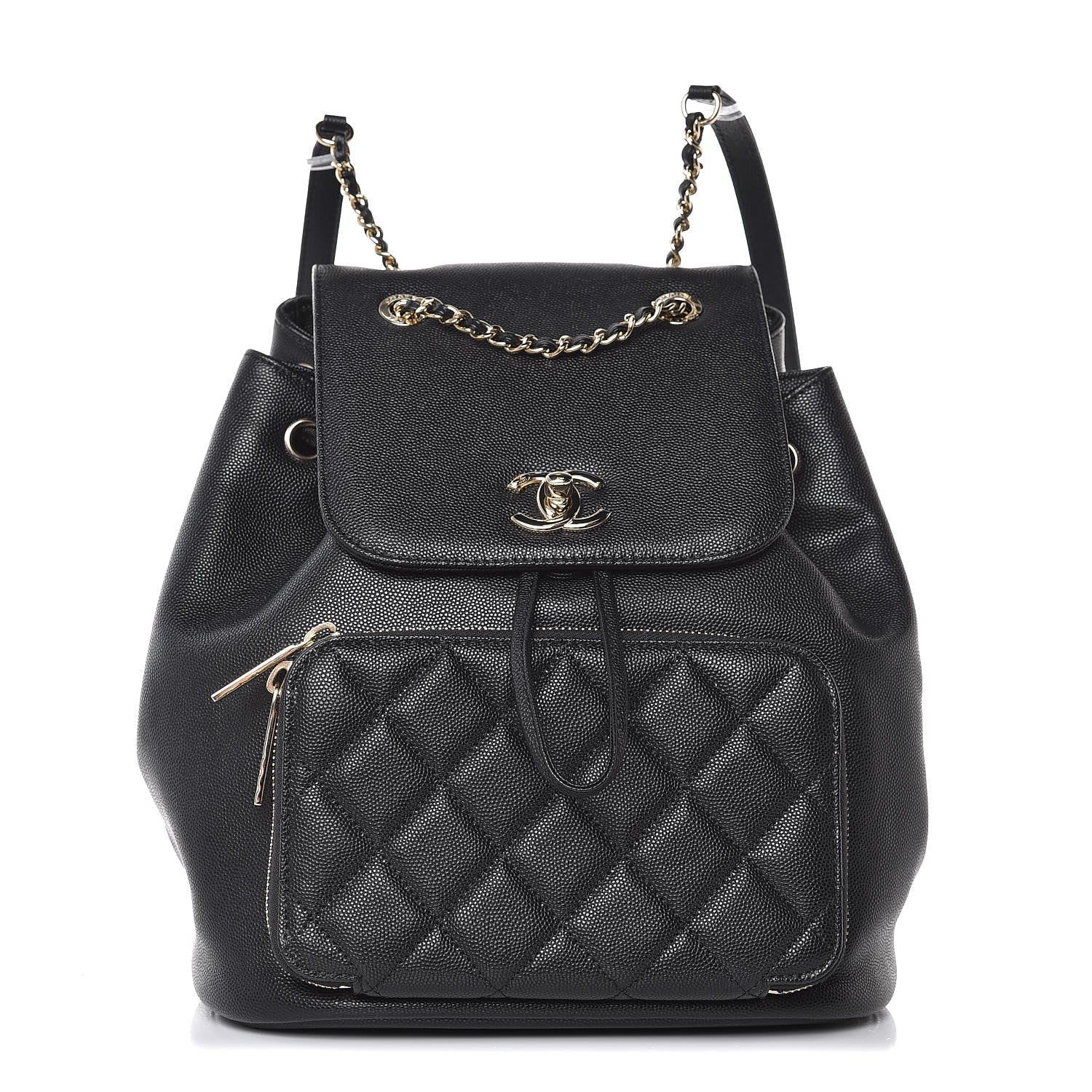 Chanel Caviar Quilted Business Affinity Backpack Black 1 of 7