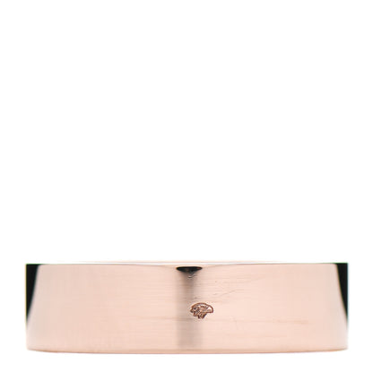 Hermes 18K Rose Gold Diamond PM H D'Ancre Ring 56 7.5 3 of 5