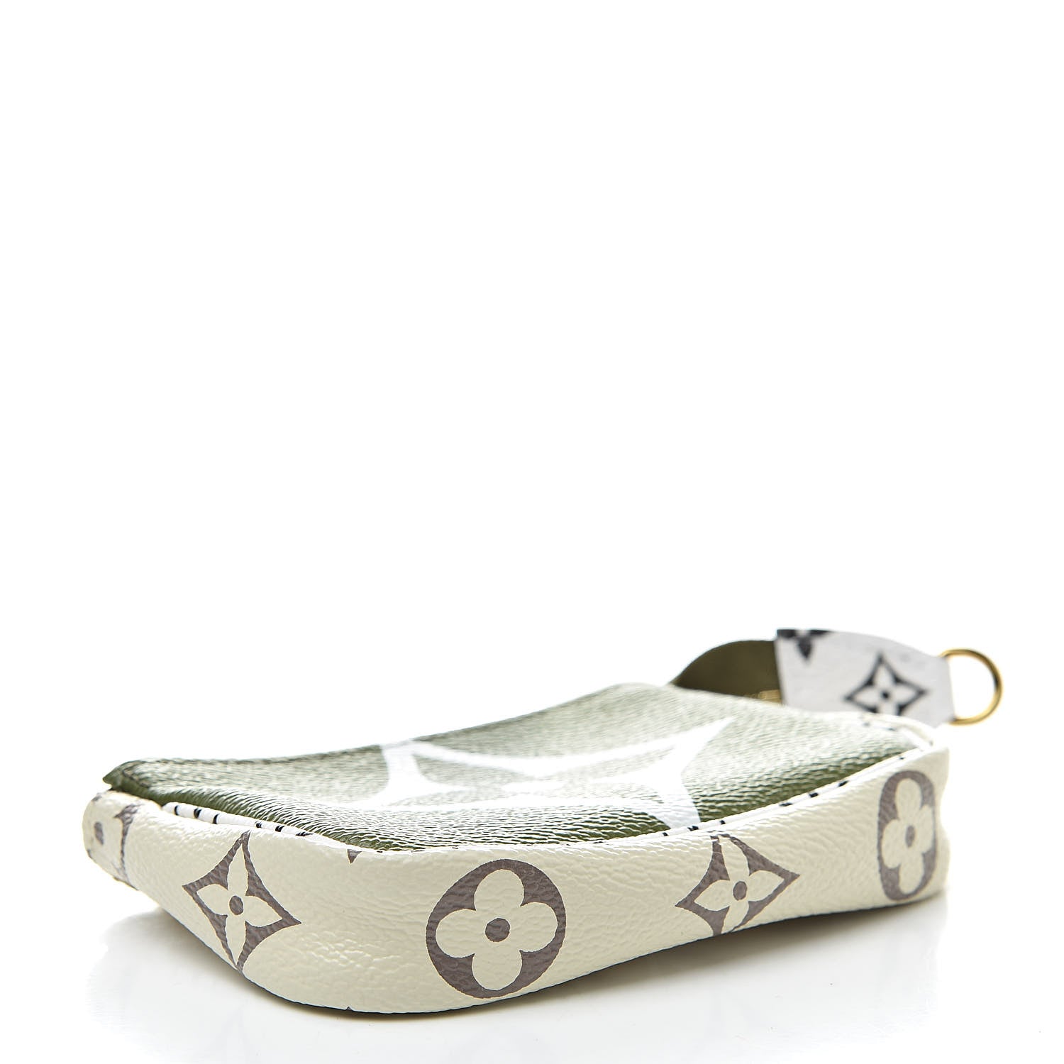 Louis Vuitton Monogram Giant Micro Pochette Accessories Kaki White 4 of 8