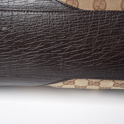 Gucci Monogram Hasler Boston Dark Brown 13 of 19