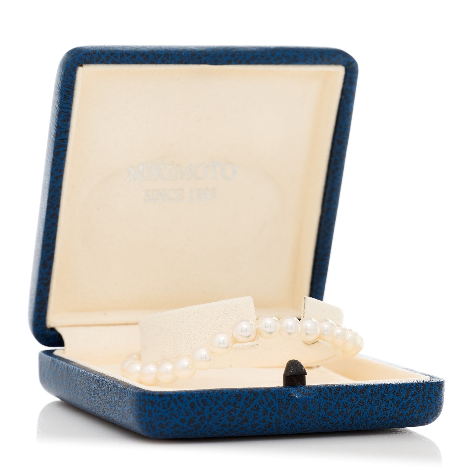 Mikimoto 18K White Gold Akoya Pearl 6-6.5mm Strand Bracelet 4 of 4