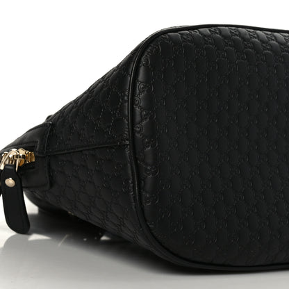 Gucci Microguccissima Medium Dome Bag Black 8 of 9