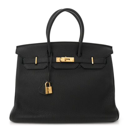 Hermes Togo Birkin 35 Black 1 of 13