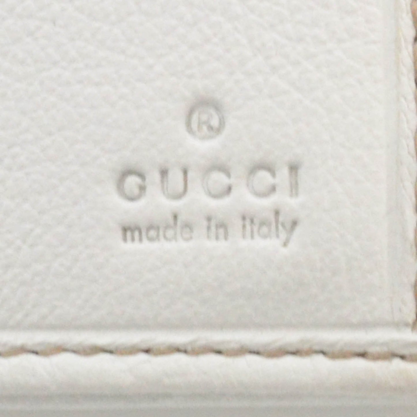 Leather Capri Continental Wallet White