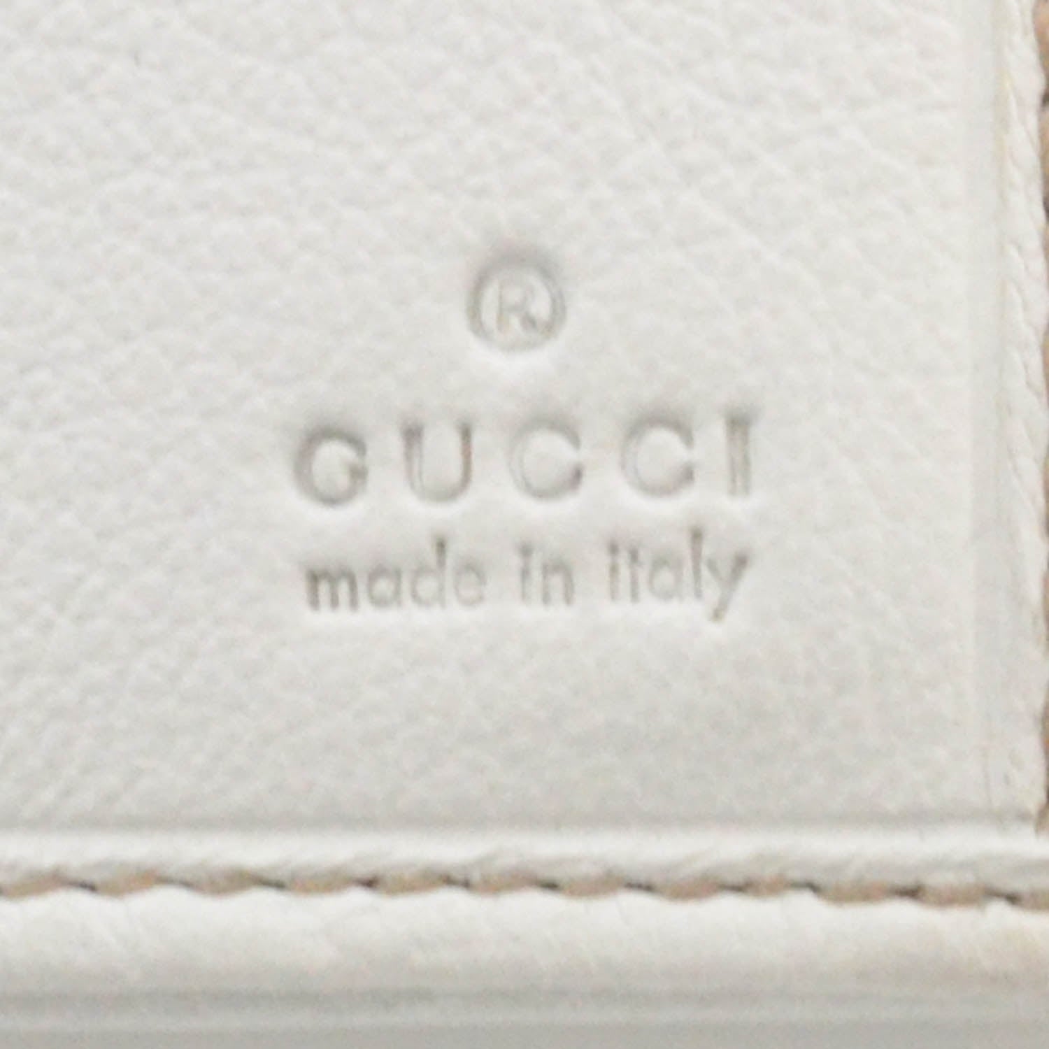 Gucci Leather Capri Continental Wallet White 7 of 9