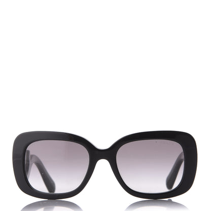 Prada Acetate Baroque Sunglasses SPR 27O Black 2 of 9