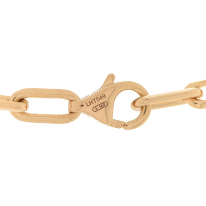 Cartier 18K Yellow Gold SM Santos De Cartier Link Necklace 5 of 6