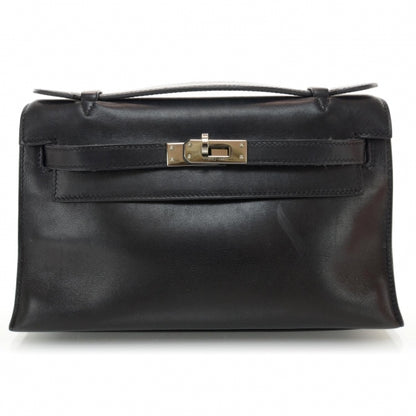 Hermes Swift Kelly Pochette Black 1 of 7