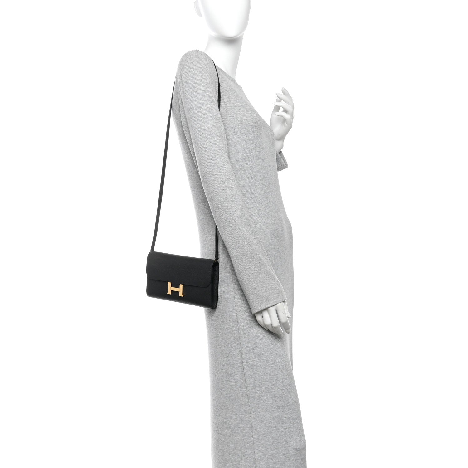 Hermes Epsom Constance Wallet To Go Black 2 of 9