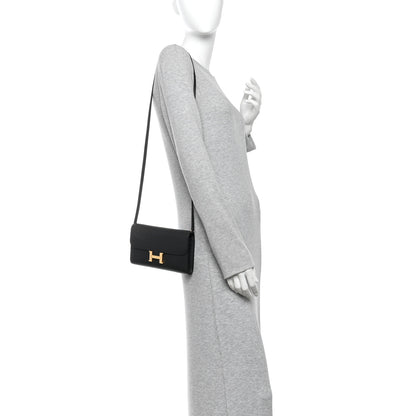 Hermes Epsom Constance Wallet To Go Black 2 of 9