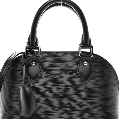 Louis Vuitton Epi Alma BB Black 5 of 9