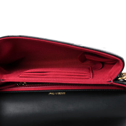 Chanel Lambskin Quilted Chanel 19 Flap Clutch Black 5 of 11