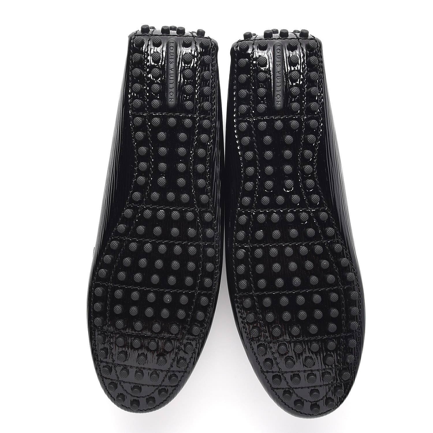 Louis Vuitton Electric Epi Driving Loafers 36.5 Black 5 of 10