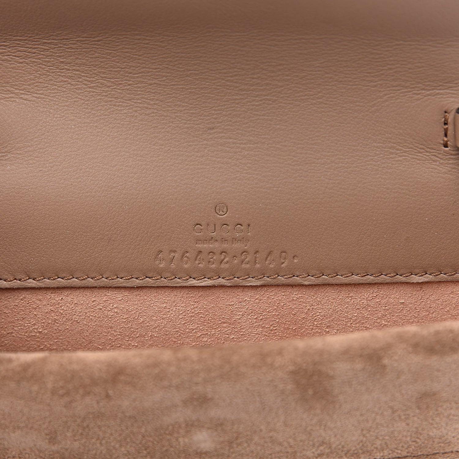Gucci GG Supreme Monogram Super Mini Dionysus Shoulder Bag Taupe 6 of 12