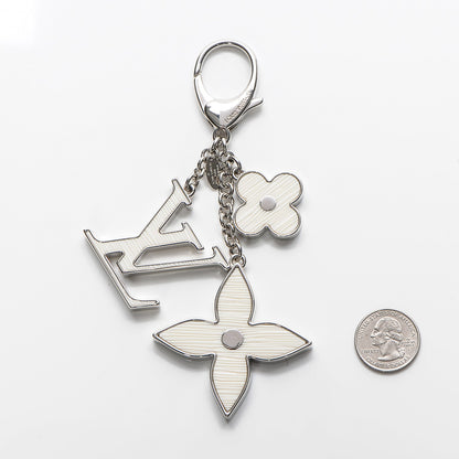 Louis Vuitton Fleur d'Epi Bag Charm Ivory 2 of 3