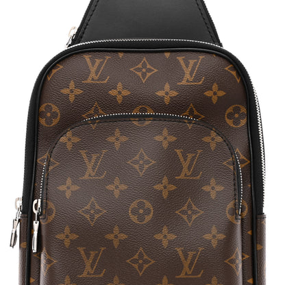 Louis Vuitton Monogram Macassar Avenue Sling Bag NM 9 of 11