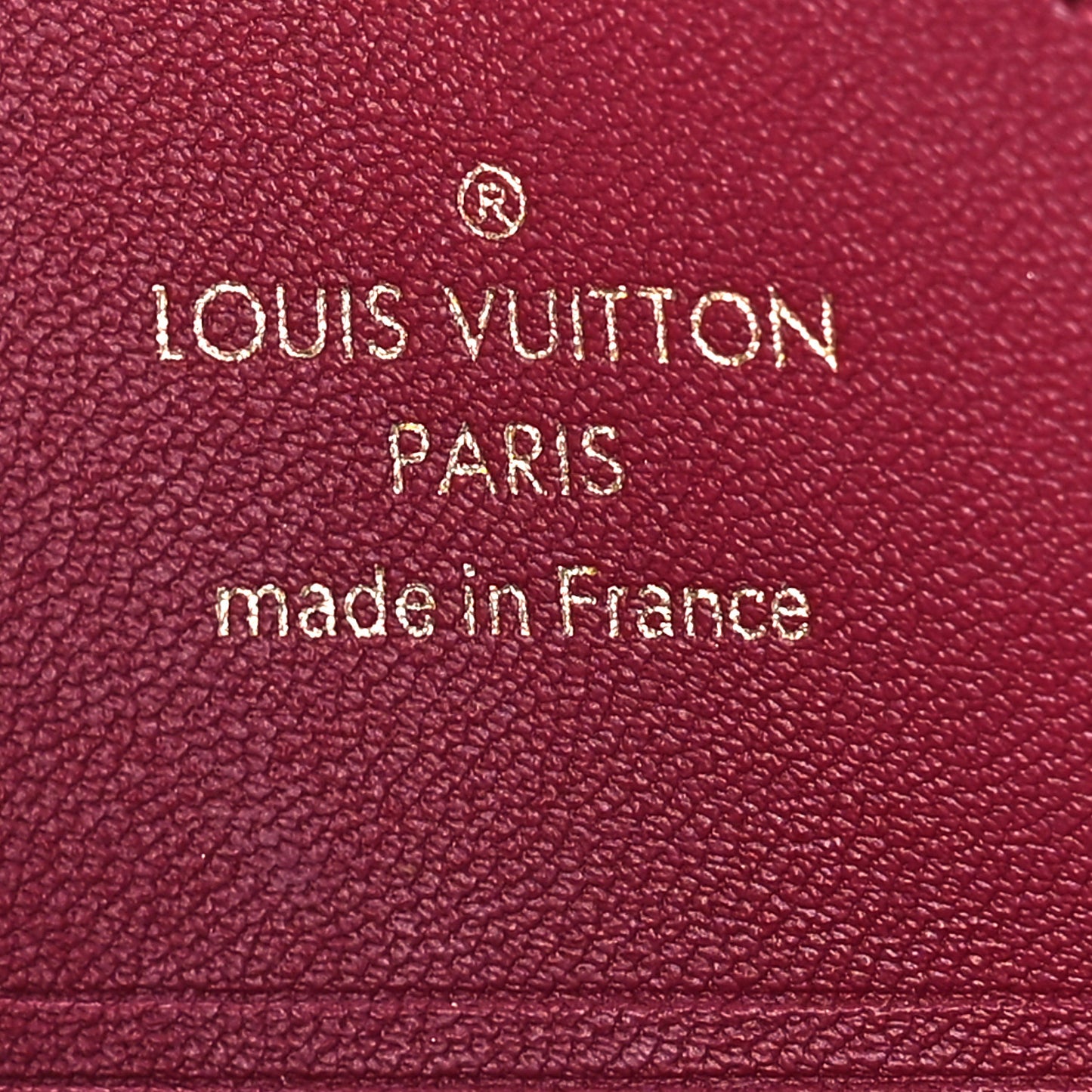 Monogram Small Kirigami Pochette Insert Fuchsia