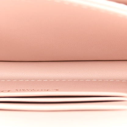 Christian Dior Lambskin Cannage Mini My Dior Top Handle Clutch Rose Poudre 6 of 13