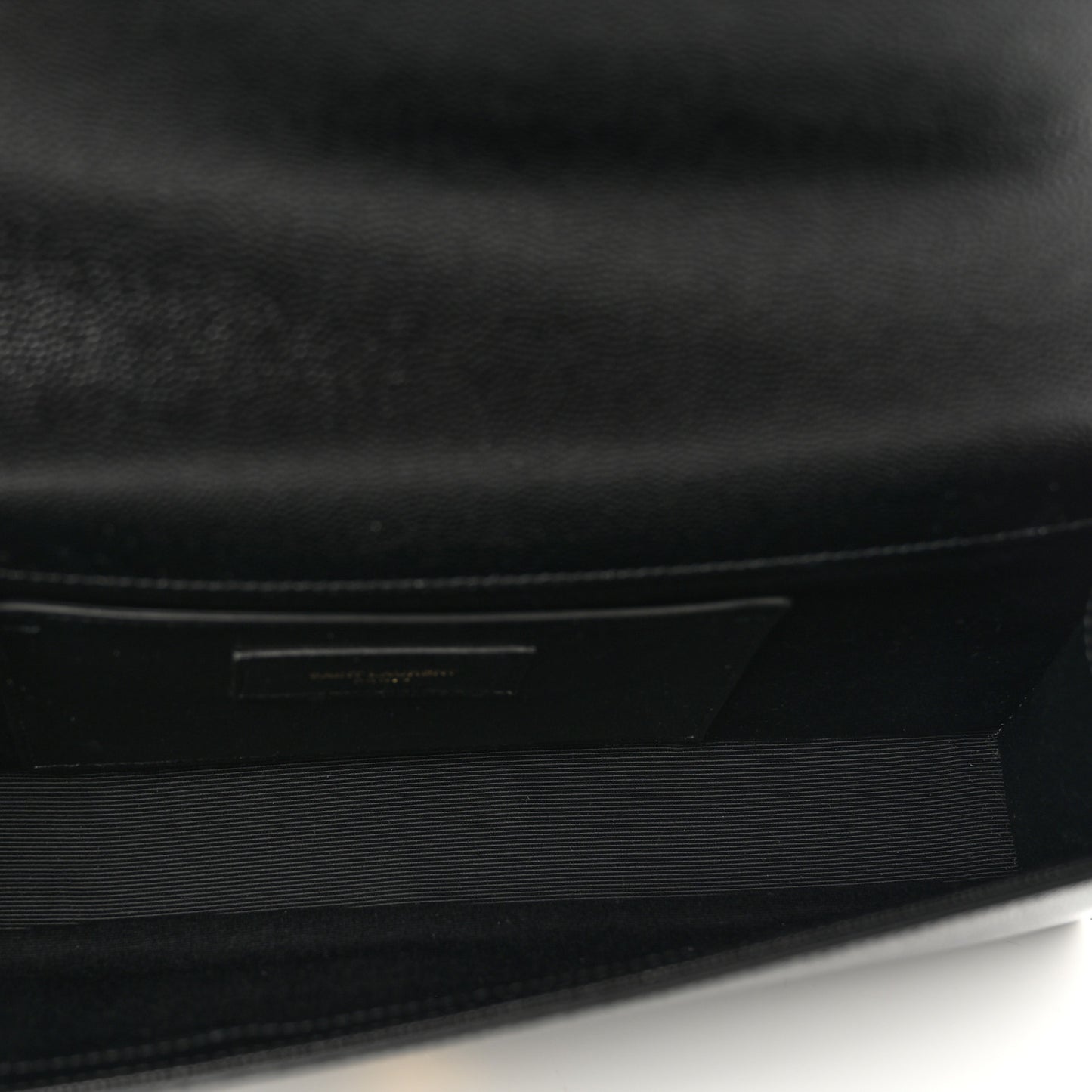 Grain De Poudre Monogram Cassandre Clutch Black