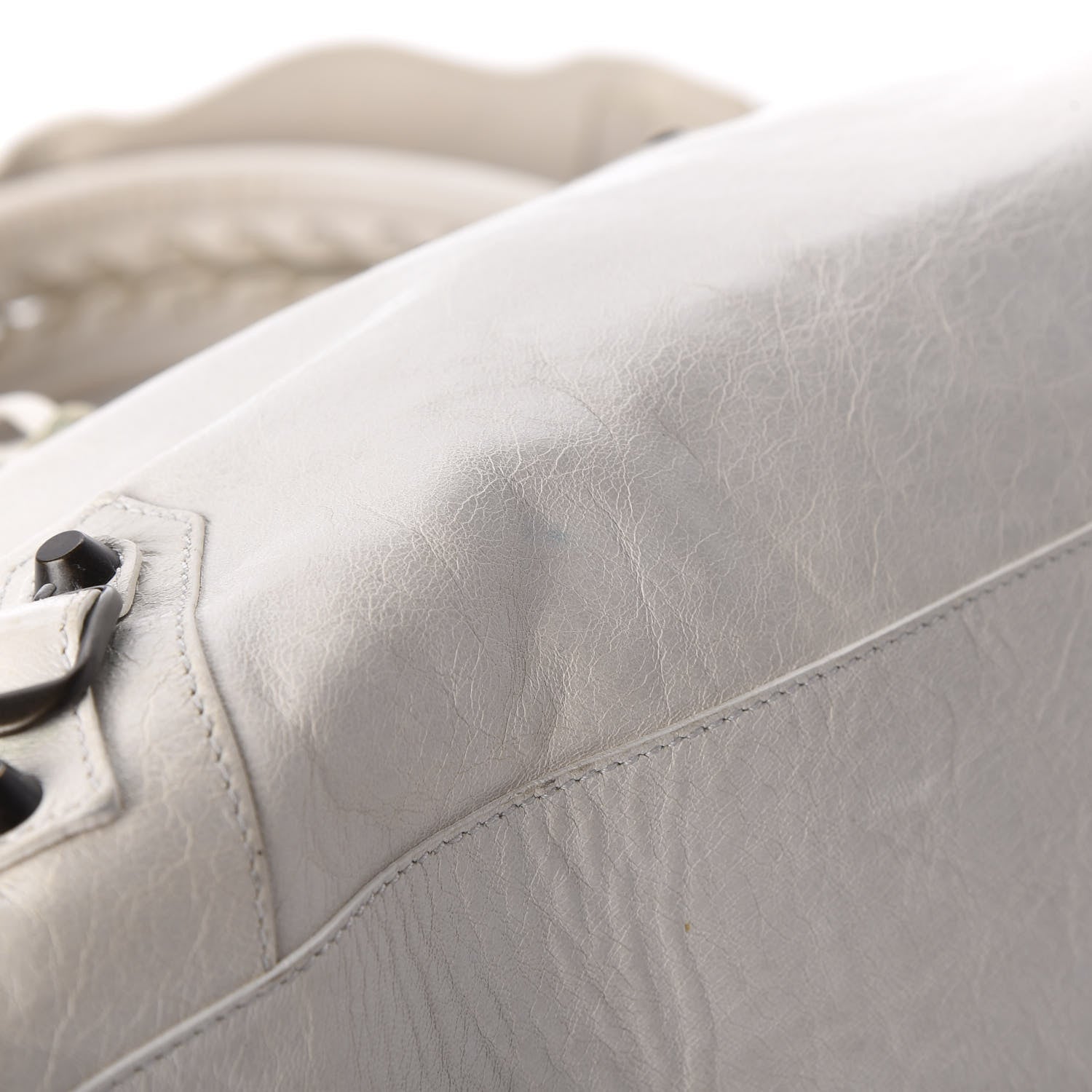 Balenciaga Agneau Classic Hardware City White 11 of 14