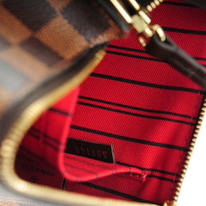 Louis Vuitton Damier Ebene Neverfull MM GM Pochette 8 of 8