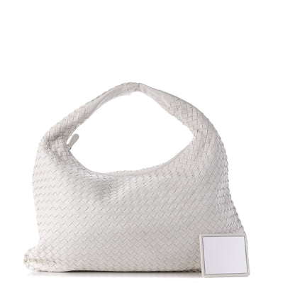 Bottega Veneta Nappa Intrecciato Large Veneta Hobo White 1 of 10