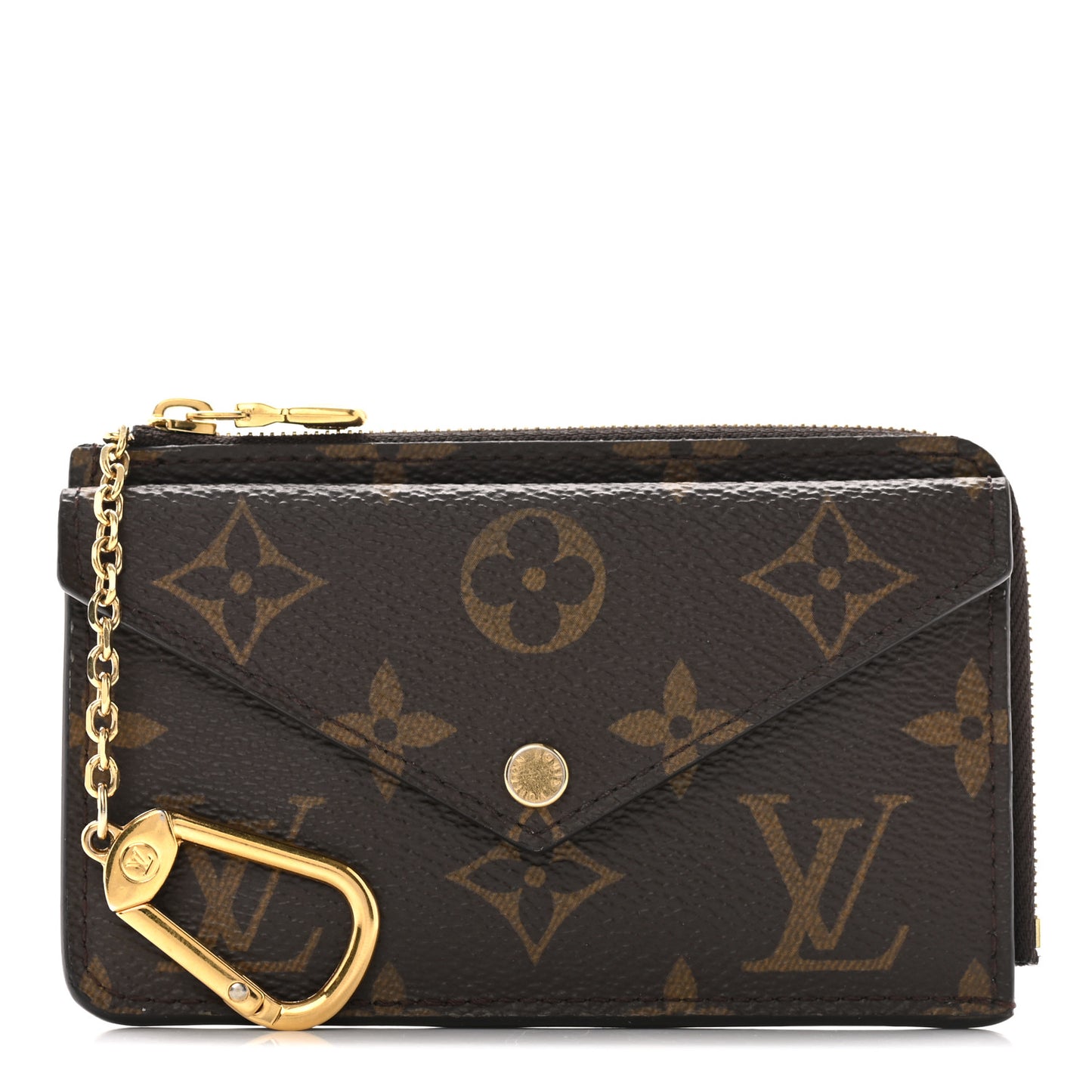 Monogram Recto Verso Card Holder Black