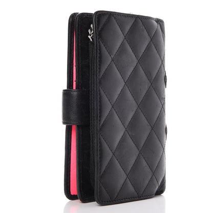 Chanel Calfskin Cambon Zipped Pocket Wallet Black 3 of 10