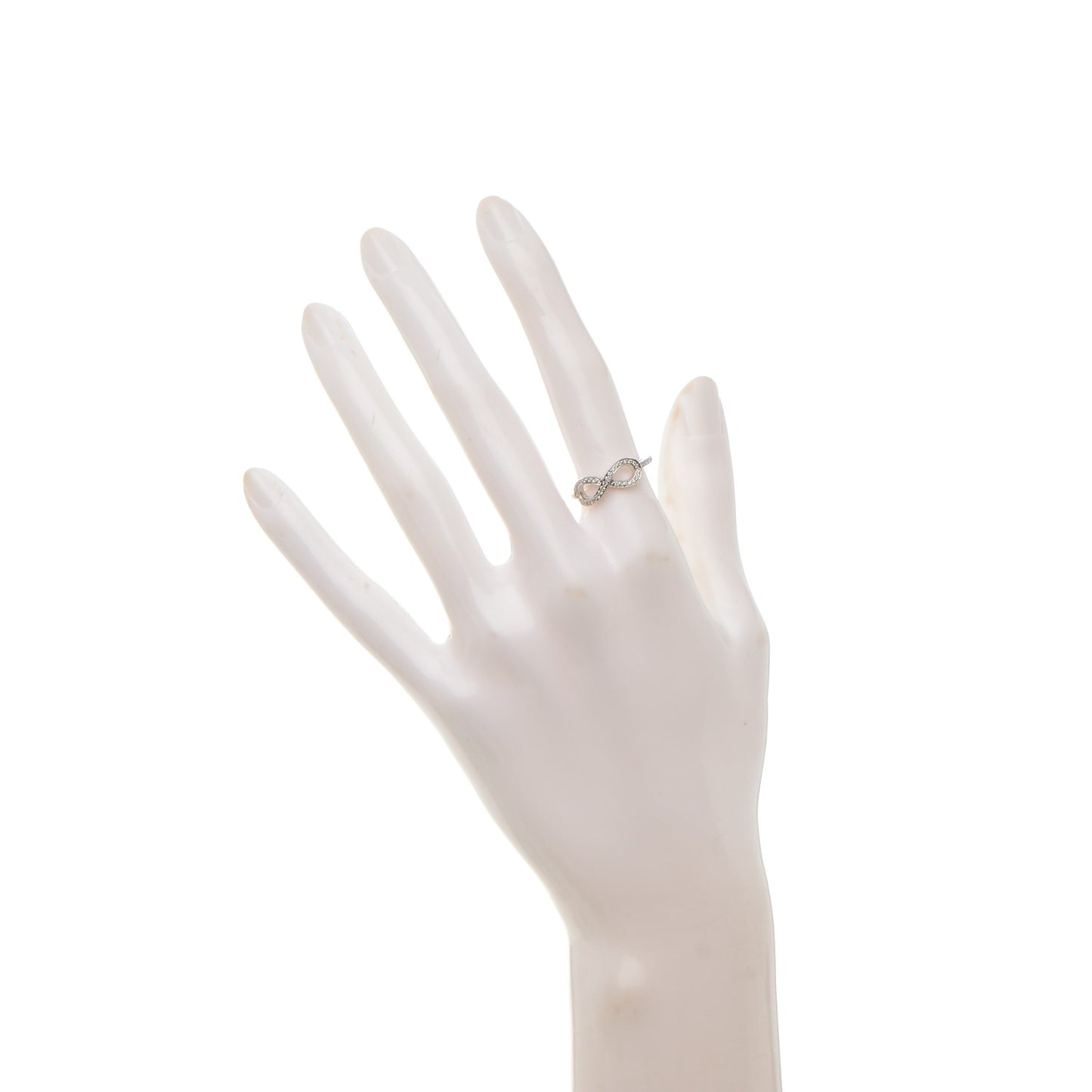 Platinum Diamond Infinity Ring 6