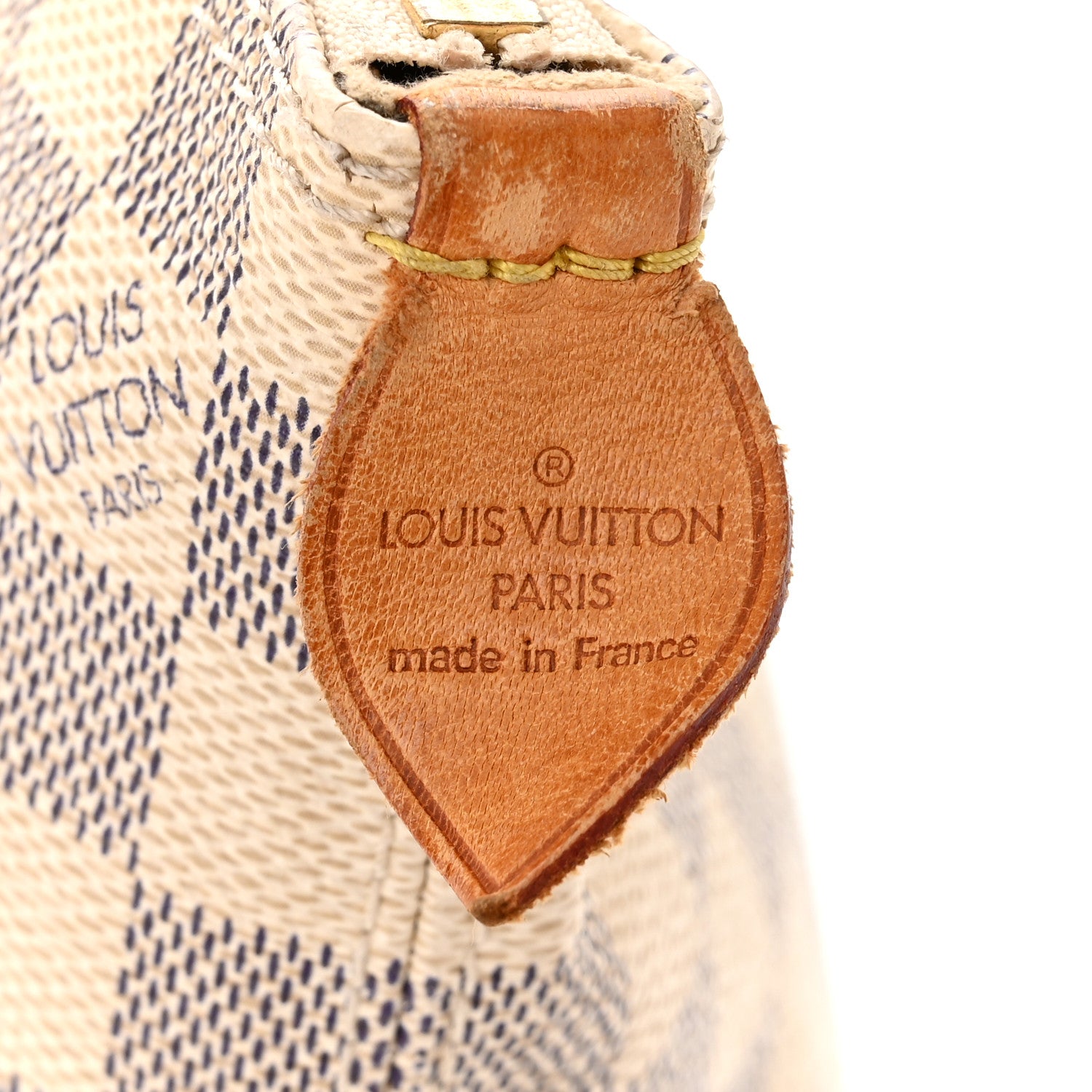Louis Vuitton Damier Azur Saleya PM 6 of 12