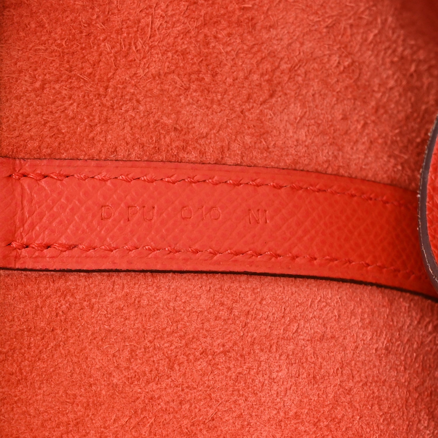 Hermes Epsom Tressage De Cuir Picotin Lock 22 MM Rouge Coeur Bleu du Nord Rouge H 7 of 10