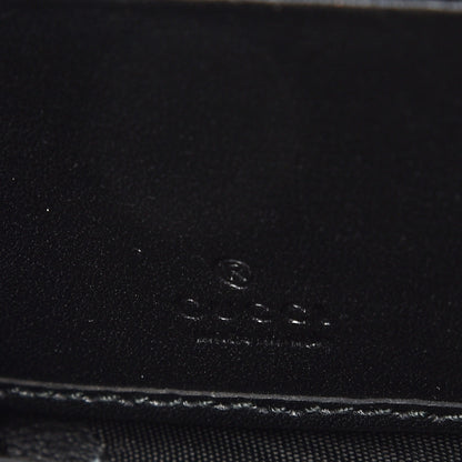 Gucci Calfskin Matelasse GG Marmont Zip Around Wallet Black 6 of 7