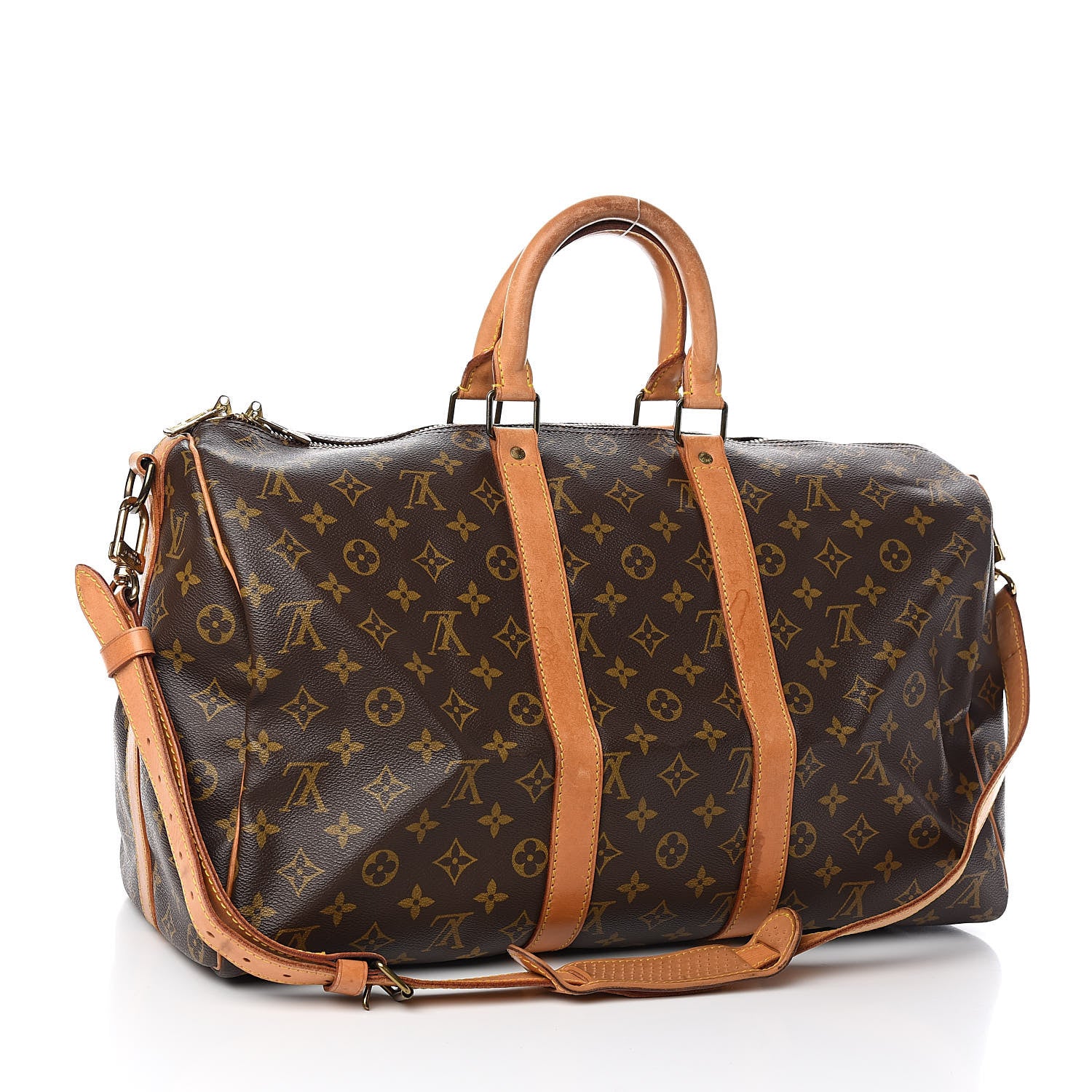 Louis Vuitton Monogram Keepall Bandouliere 45 3 of 17