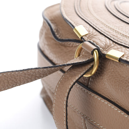 Chloe Calfskin Medium Marcie Round Crossbody Bag Nut 13 of 14