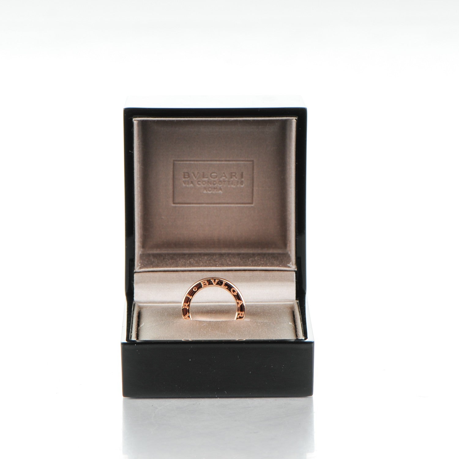 Bulgari 18K Rose Gold B.Zero1 Ring 48 4.5 5 of 5