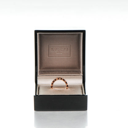 Bulgari 18K Rose Gold B.Zero1 Ring 48 4.5 5 of 5
