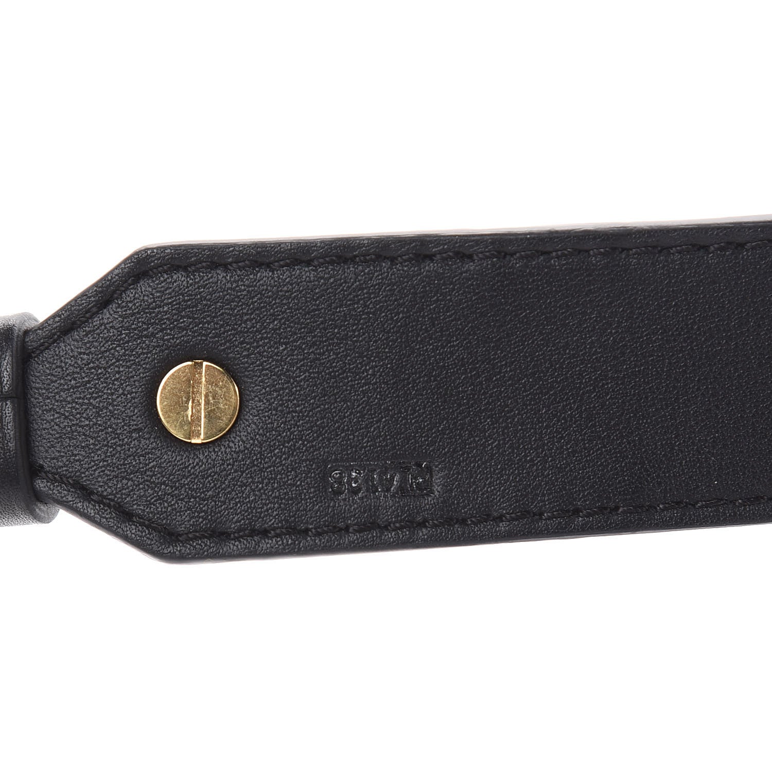 Louis Vuitton Monogram Bandouliere Shoulder Strap XL Black 4 of 6