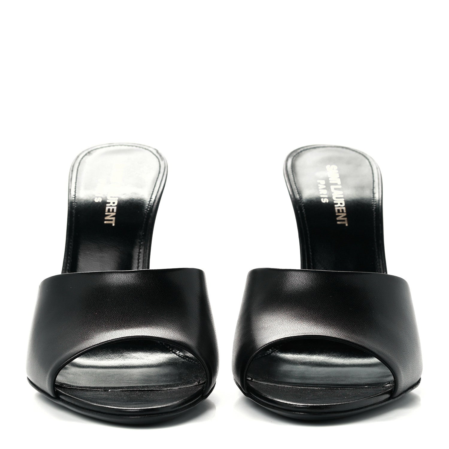 Saint Laurent Lambskin Sexy 95mm Pumps 38 Black 2 of 10