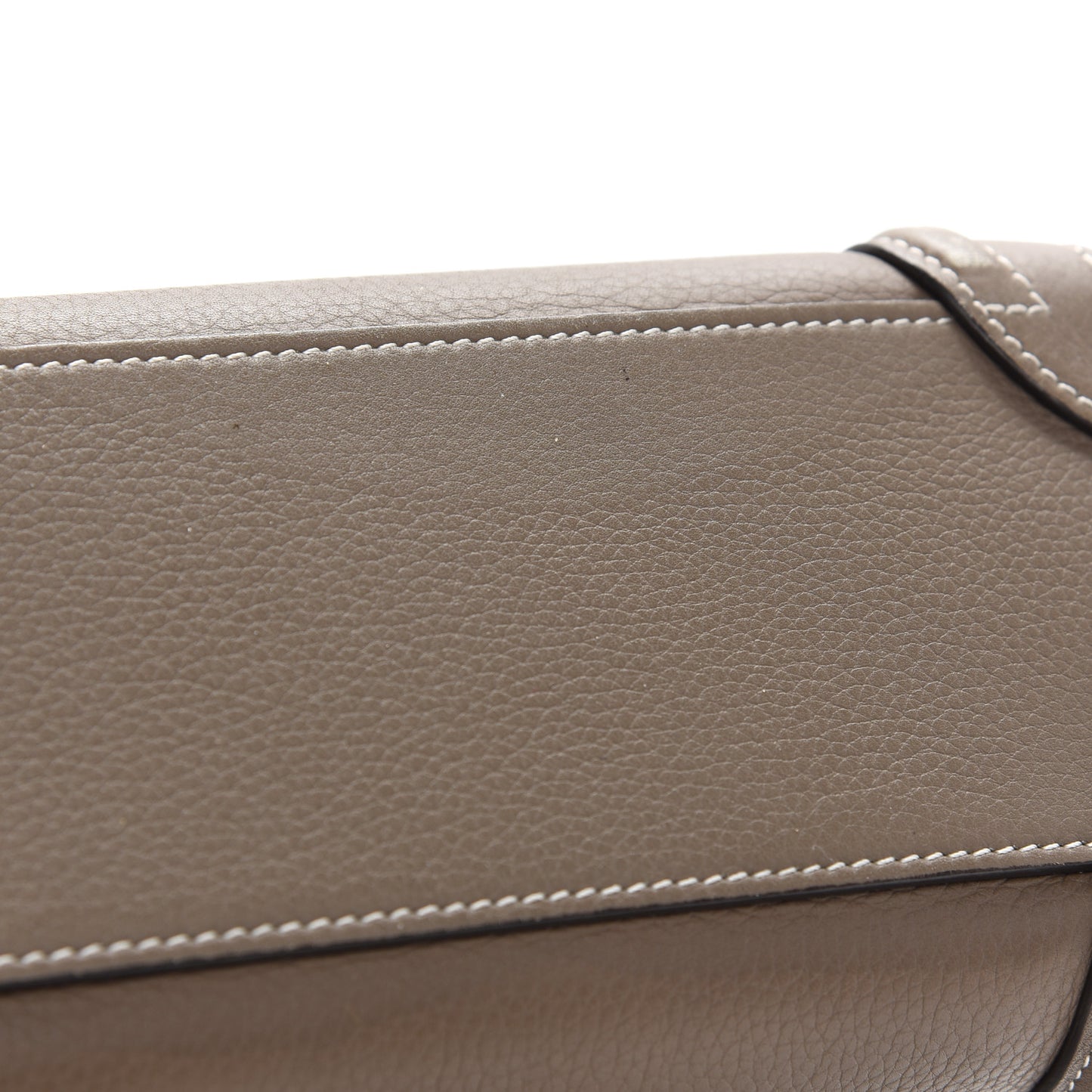Drummed Calfskin Nano Luggage Souris