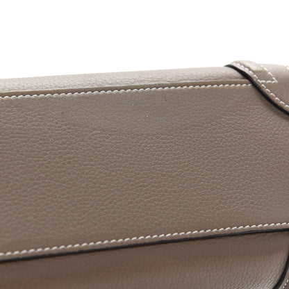 Celine Drummed Calfskin Nano Luggage Souris 11 of 20