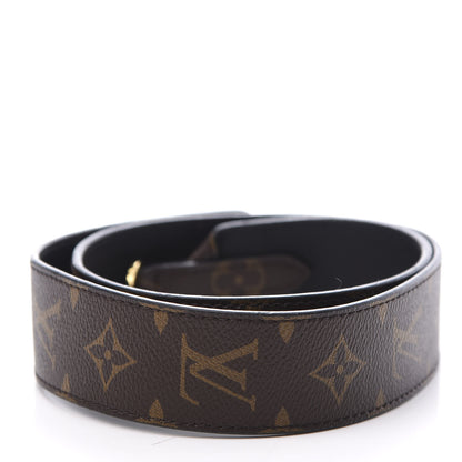 Louis Vuitton Monogram Bandouliere Shoulder Strap Black 2 of 4