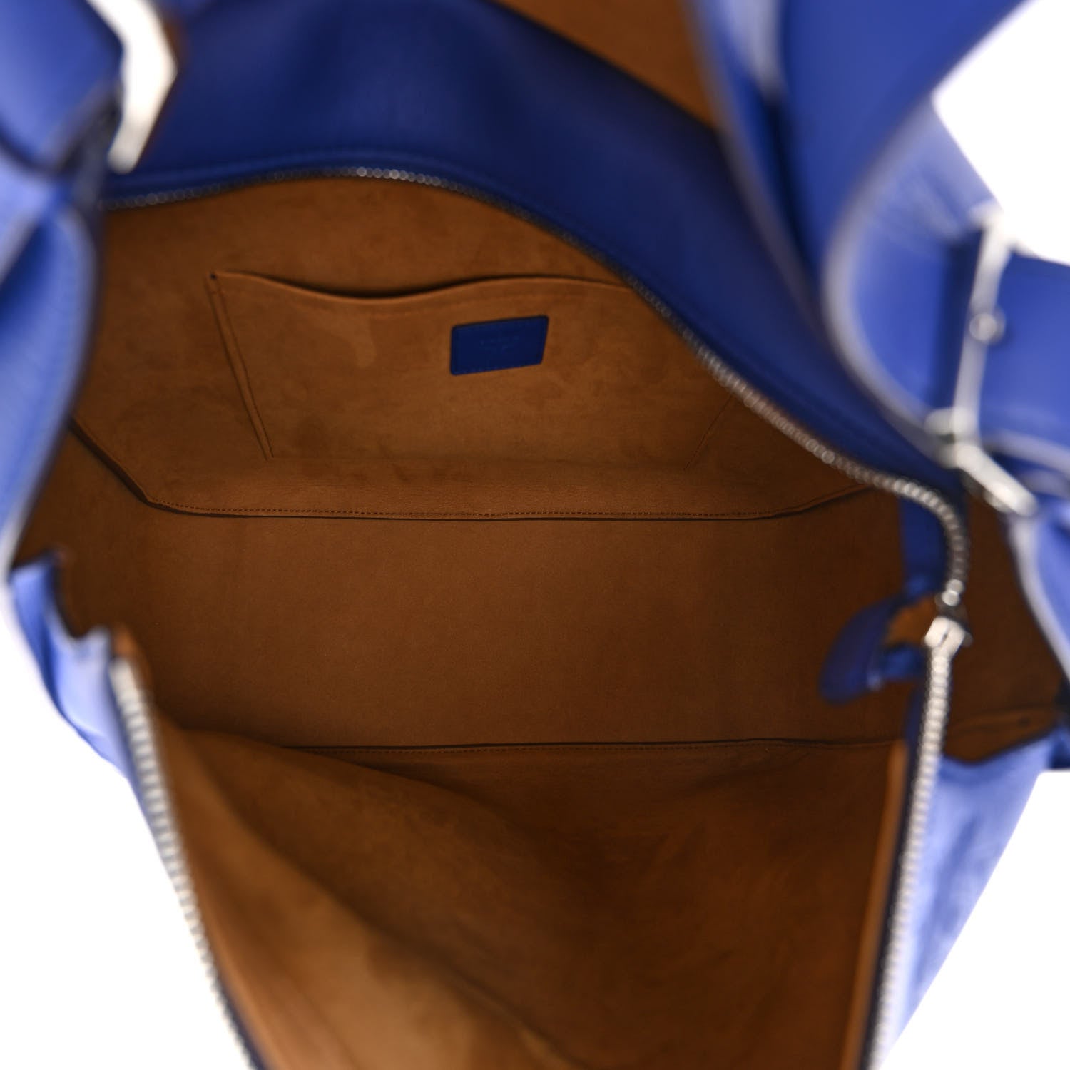 MCM Calfskin Ottomar Monogram Large Aren Flap Hobo Sodalite Blue 5 of 8