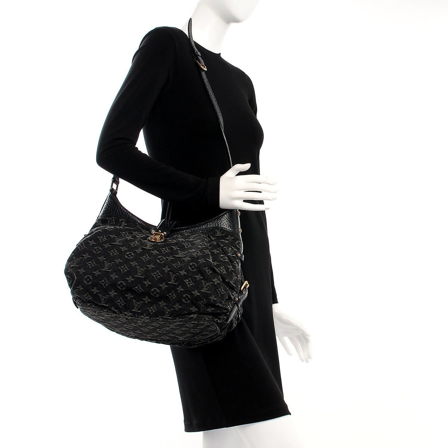 Louis Vuitton Denim Mahina XS Black 2 of 7